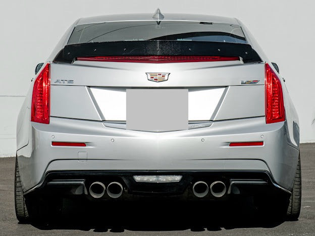 2016-2019 ATS-V Sedan  | Wickerbill Trunk Spoiler Wing Carbon Fiber