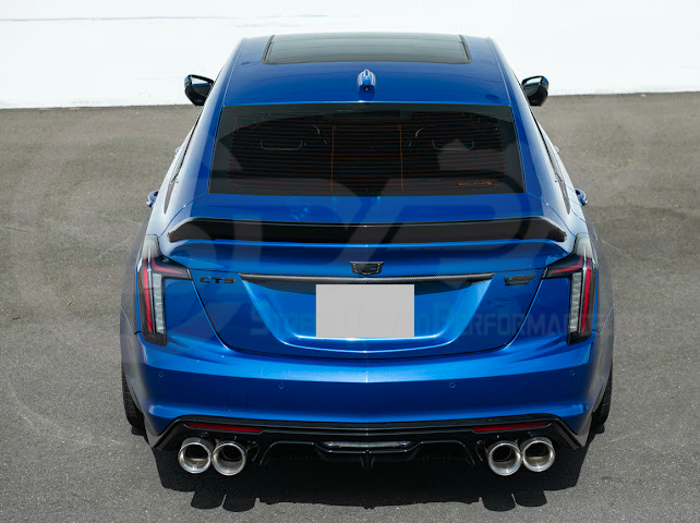 2020-Present Cadillac CT5 Sport / CT5-V / CT5-V Blackwing | Blackwing Style Rear Trunk Spoiler Wing
