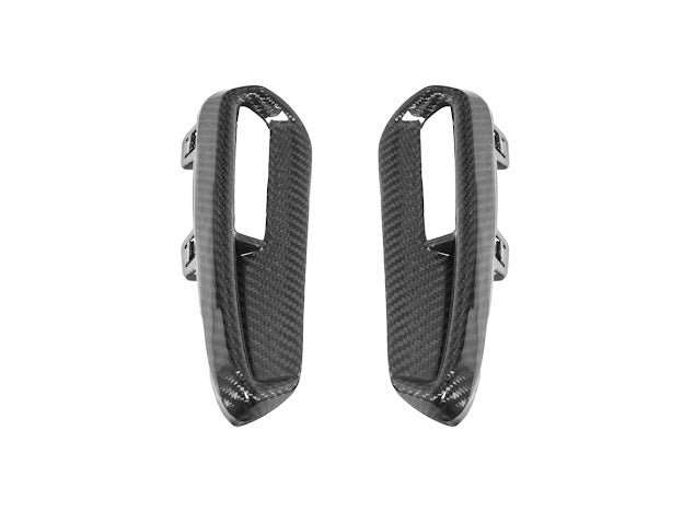 2023-Up Honda Civic FL5 Type-R  | JDM Style CARBON FIBER Rear Hatch Vent Trim Replacement (Pair)