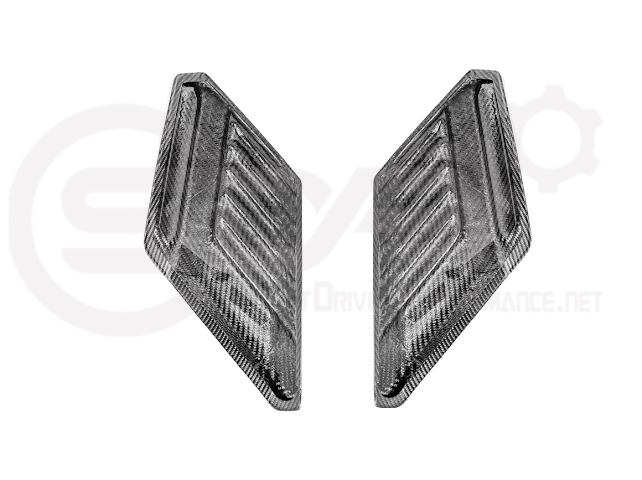 2022-Up Toyota Tundra | TRD Pro Style CARBON FIBER Front Hood Side Vents Pair