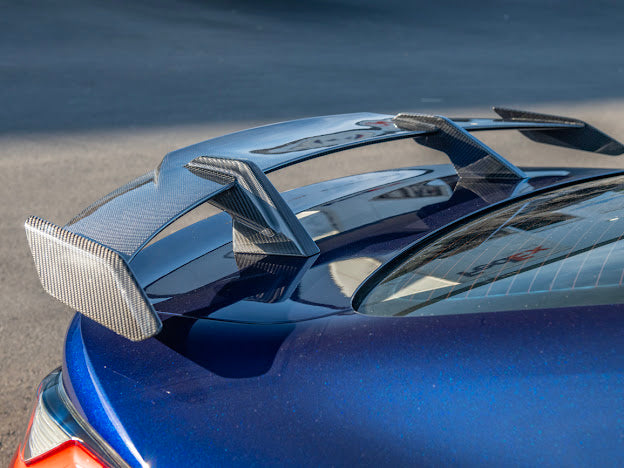 2021-UP BMW G82 / G83 M4 | HIGH KICK GT PACKAGE CARBON FIBER HIGH KICK REAR TRUNK SPOILER WING