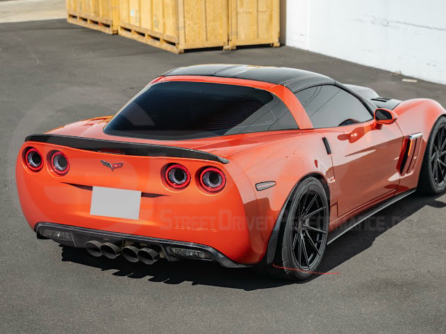 2005-2013 CHEVROLET CORVETTE C6 | REAR TRUNK LID WING SPOILER
