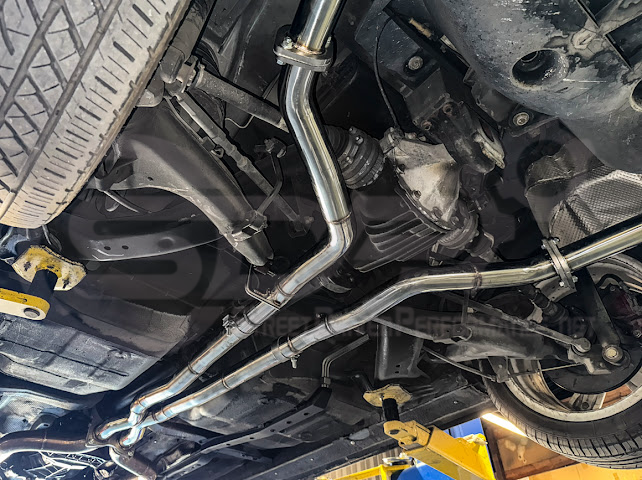 2005-2006 PONTIAC GTO | T-304 STRAIGHT-THROUGH CAT-BACK EXHAUST W/ 4" TIPS