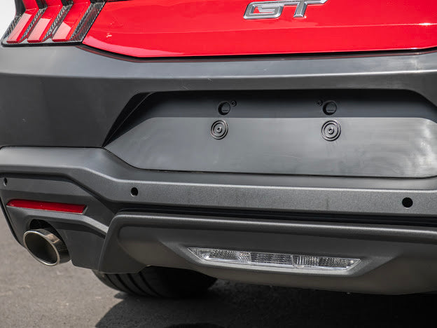2024-Up Ford Mustang S650 | Factory Style PRIMED BLACK Rear Bumper Cover Replacement
