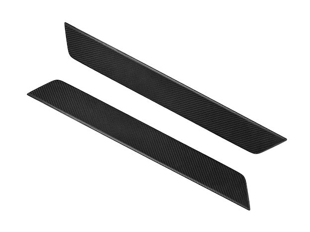 2020-UP CORVETTE C8 | CARBON FIBER SIDE DOOR SILL PLATE STRIP COVERS PANELS