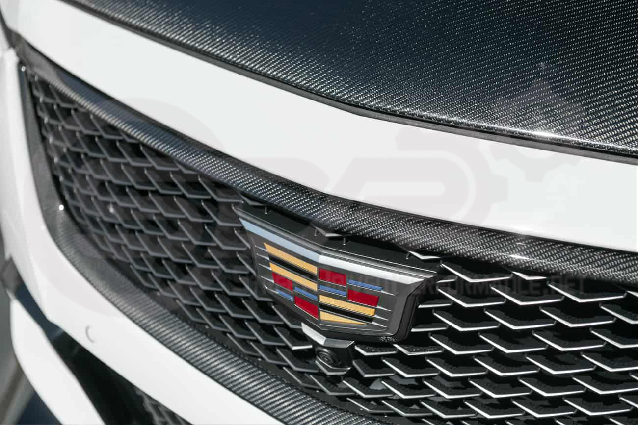 2022-2024 Cadillac CT5-V Blackwing | Factory Style Carbon Fiber Front Bumper Grille Insert Trim Surrounding Replacement (Upper and/or Lower)
