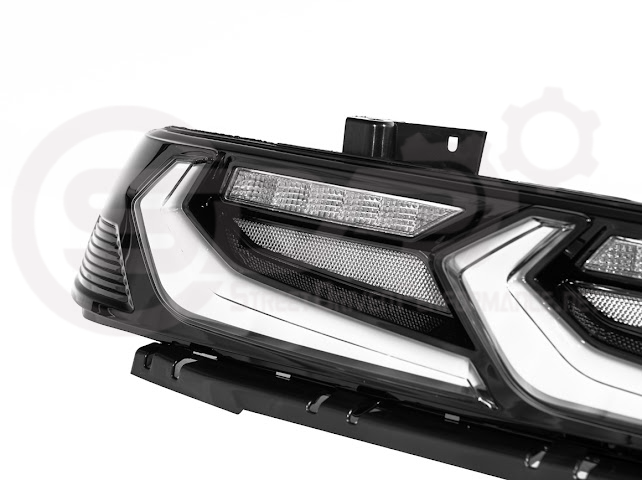 2014-2015 CHEVROLET CAMARO | GM C8 CORVETTE STYLE SEQUENTIAL SIGNAL LED REAR TAILLIGHT PAIR (CLEAR OR SMOKE TINTED LENSES)