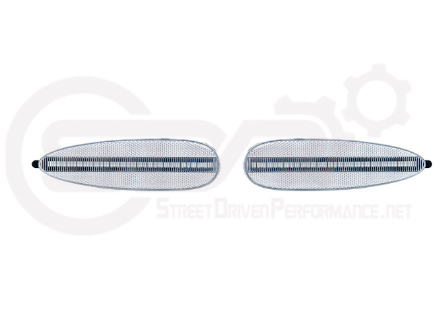 2004-2006 Pontiac GTO | Front Clear / Red / or Black Lens Amber Light LED Side Markers Pair
