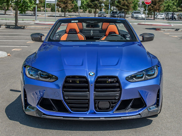2021-UP BMW G80 M3 & G82 / G83 M4 | M-Performance Carbon Fiber 3-Piece Front Lip Splitter Ground Effects