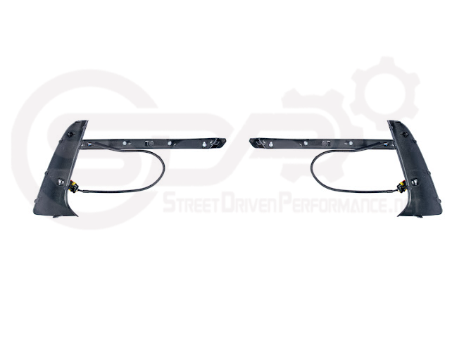 2020-UP CORVETTE C8 STINGRAY & Z51 | SEQUENTIAL FRONT GRILLE LED DRL LIGHT BAR BEZEL INSERTS PAIR
