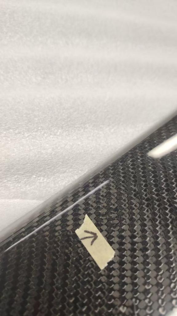 *BLEMISHED- DISCOUNTED* 2005-2013 C6 Corvette -CARBON FIBER  "ZR1 Style" Rear Trunk Lid Spoiler Wing- for all models