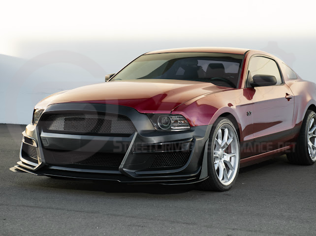 2010-2014 FORD MUSTANG | S550 GT500 STYLE FRONT BUMPER REPLACEMENT