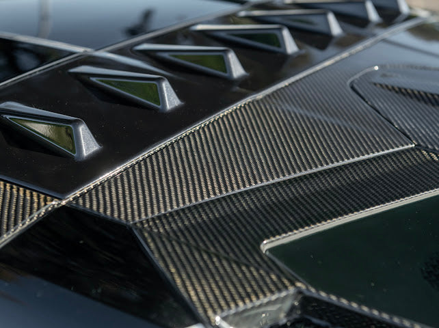 2020-UP CORVETTE C8 WINDSHIELD UPPER MOLDING TRIM SURROUNDING