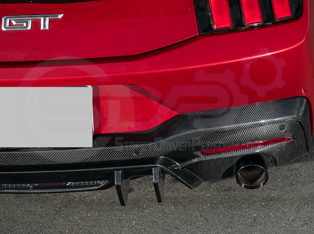 2024+ FORD MUSTANG S650 |  VERSION 2 PACKAGE REAR BUMPER DIFFUSER