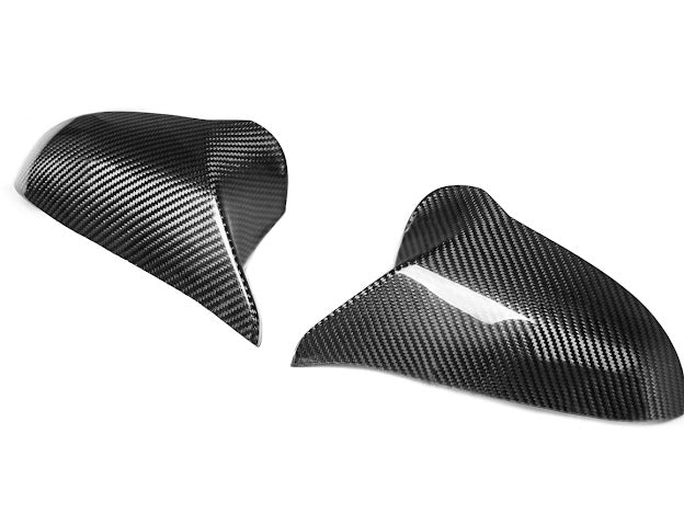 2015-2020 BMW F80 M3 & F82 / F83 M4 | CLUB SPORT STYLE CARBON FIBER MIRROR CAP COVERS (PAIR)