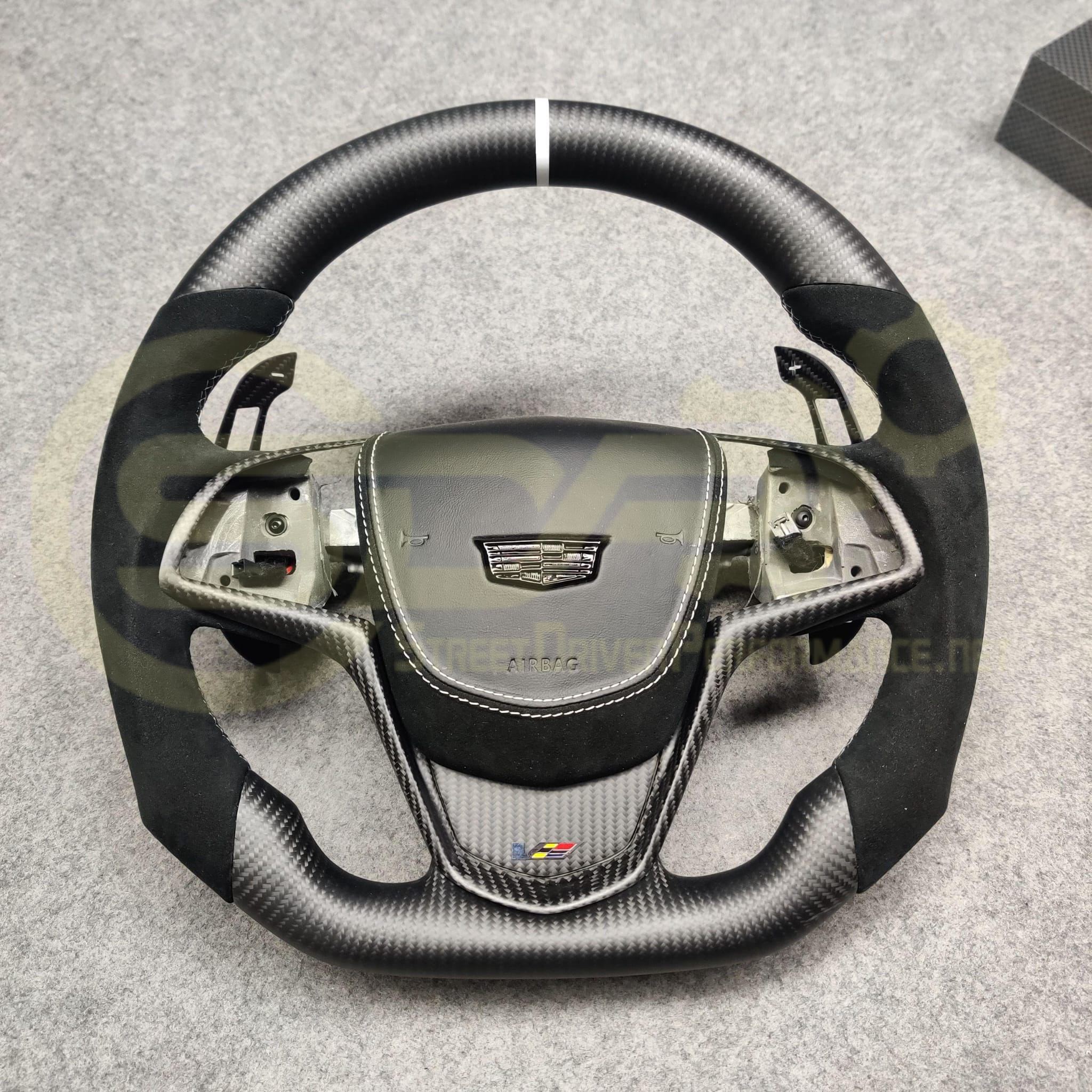 2013 - 2019 ATS & ATS-V Custom Carbon Fiber Steering Wheel with options