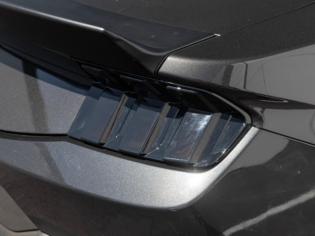 2024-UP FORD MUSTANG S650 | SMOKE TINTED REAR TAIL LIGHT TRIM BEZEL COVER