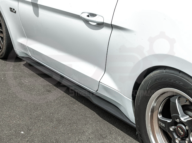 2015-2023 FORD MUSTANG S550 | SIDE SKIRTS EXTENSION ROCKER PANELS GROUND EFFECTS