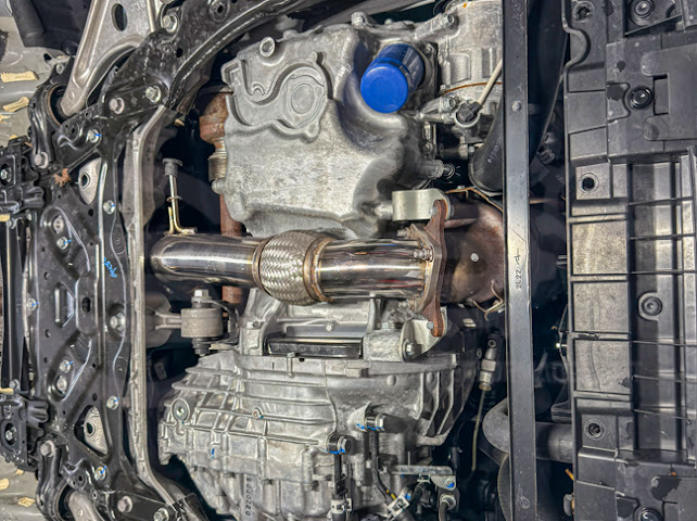 2023+ HONDA CIVIC FL5 TYPE R 2.0T & 2022+ ACURA INTEGRA TYPE S 2.0T EXHAUST FRONT PIPE