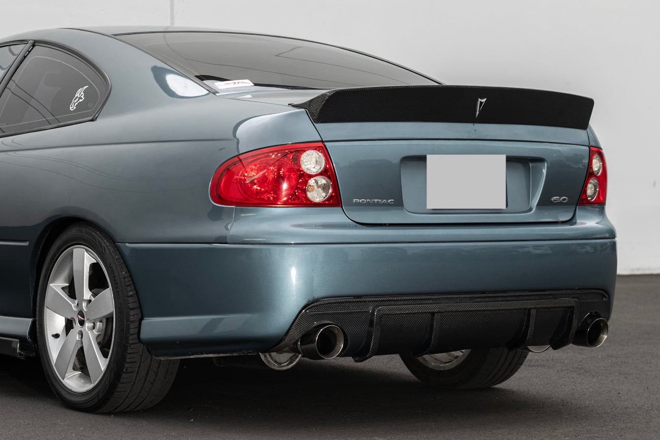 2004-2006 Pontiac GTO | GXP STYLE CARBON FIBER Rear Bumper Diffuser