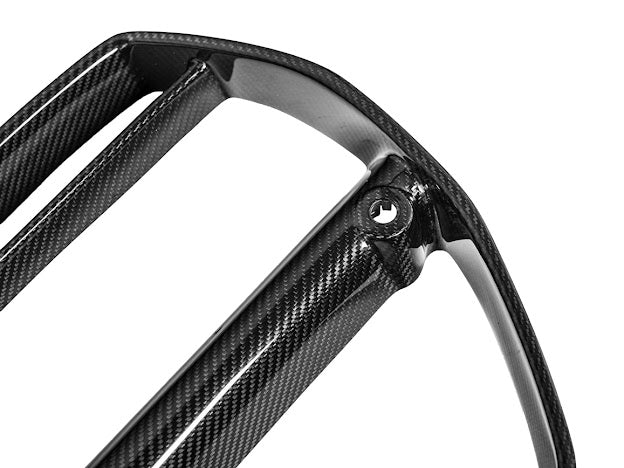 2021-UP BMW G80 M3 & G82 / G83 M4 | VORSTEINER STYLE CARBON FIBER FRONT KIDNEY GRILLE TRIM SURROUNDING INSERT (PAIR)