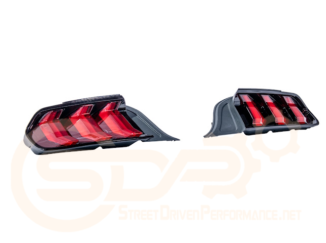 2015-2023 FORD MUSTANG S550 | SIGNAL LED XB RED / CLEAR REAR TAIL LIGHT
