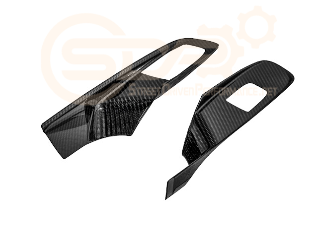 2020-Up Corvette C8 Coupe | CARBON FIBER Door Window Switch Control Panel Cover