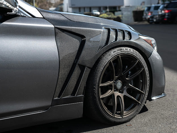 2014-UP INFINITI Q50 FRONT SIDE FENDERS PAIR