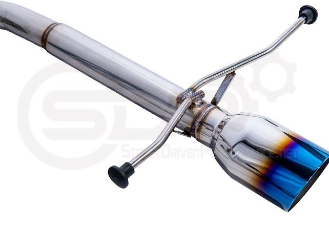 2019-PRESENT SUBARU ASCENT | MUFFLER DELETE AXLE BACK EXHAUST (CHROME OR BURNT BLUE TIPS)