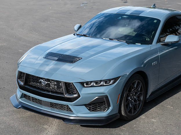 2024-UP FORD MUSTANG S650 | CARBON FIBER FRONT UPPER HOOD VENT INSERT