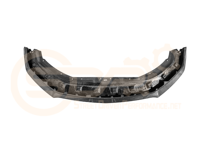 2024-Up Ford Mustang S650 | Dark Horse Factory Style CARBON FIBER Front Bumper Lip Splitter Ground Effects