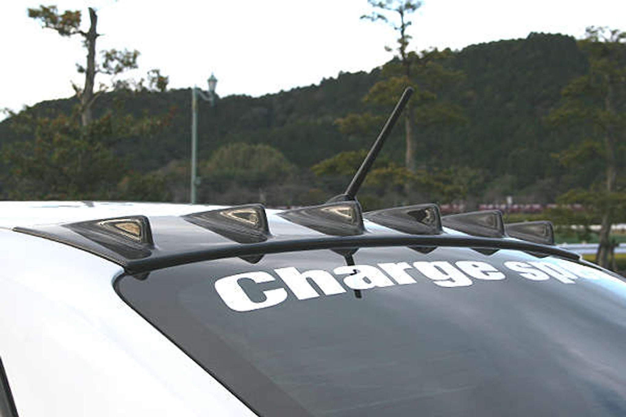 Charge Speed 2011-2014 Subaru All Models Impreza/ WRX/ STi & Non-STi 4Dr. GV-B Sedan Carbon Rear Roof Fin