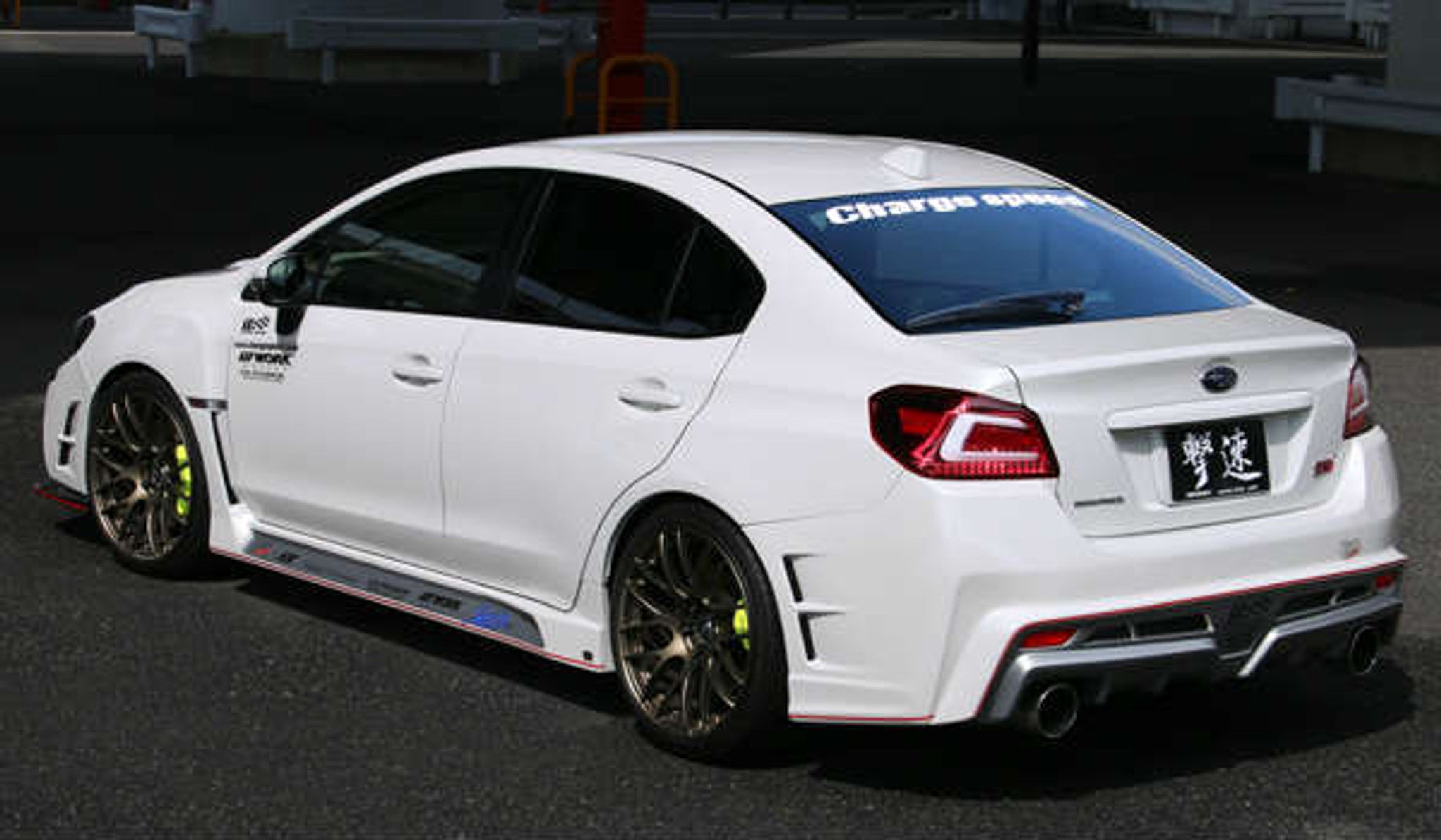 Charge Speed 2015-2021 Subaru WRX/ STi VA Type 3A Complete Kit with Type A CARBON FRONT LIP