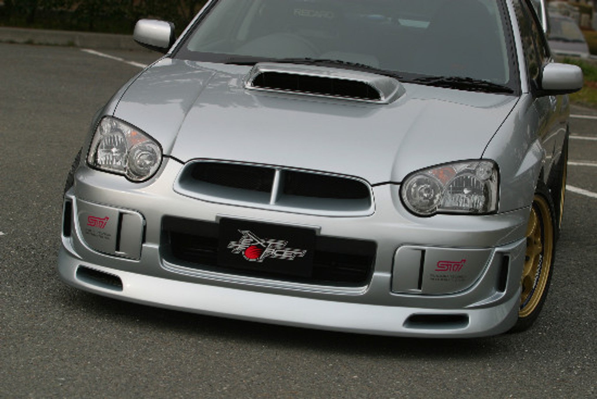 Charge Speed 2004 Subaru Impreza GD-B Peanut Eye Latter Model Type-1 FRP Full Lip Kit