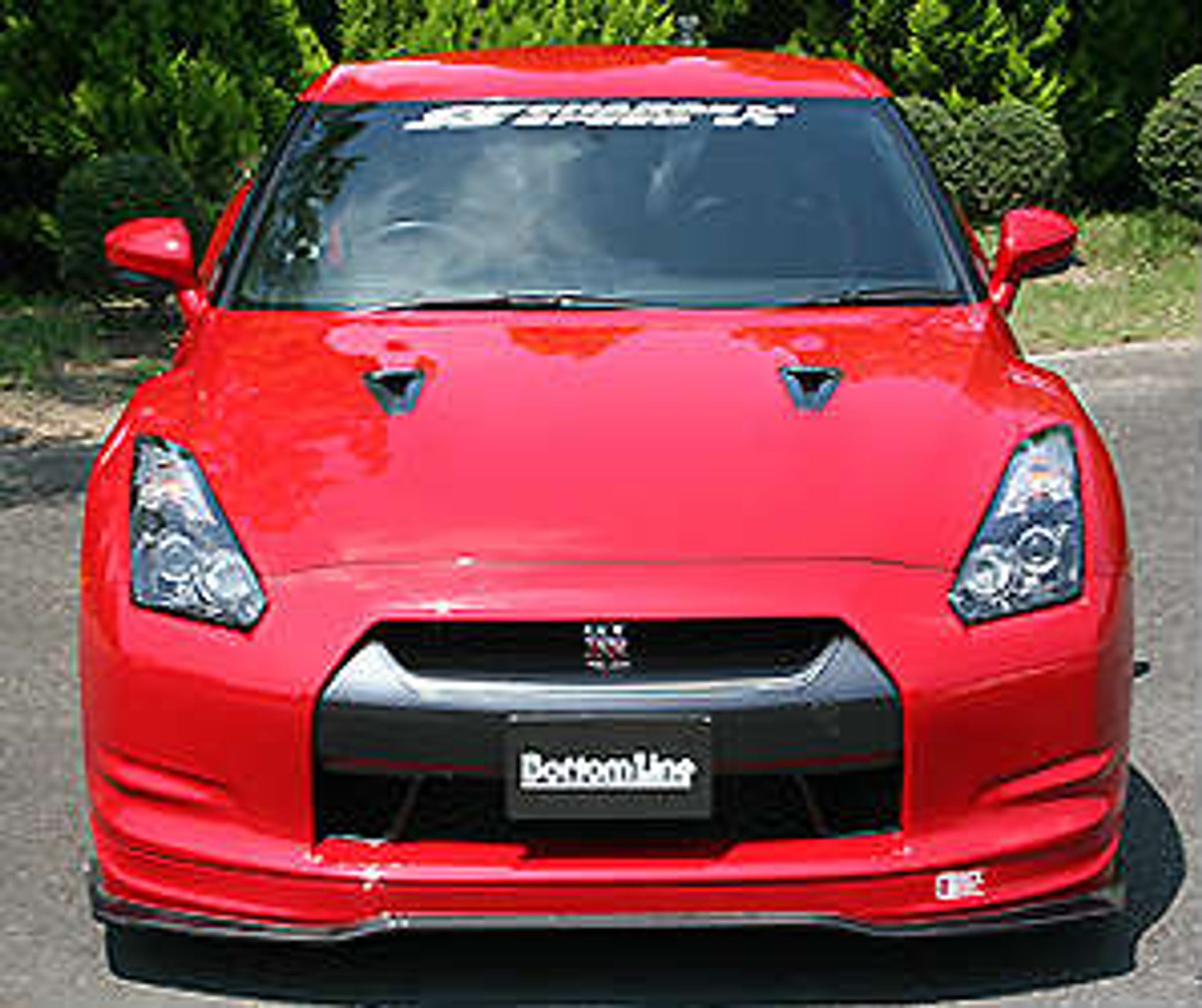 Charge Speed 2007-2011 Nissan GTR R35 Bottom Line FRP Complete Lip Kit