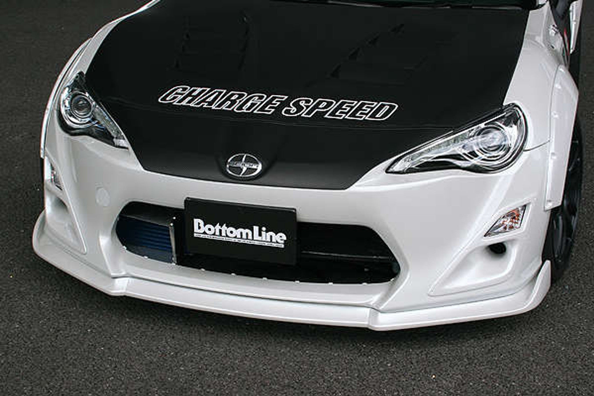 Charge Speed 2013-2016 Scion FR-S Model Bottom Lines Type 2 FRP Front Lip