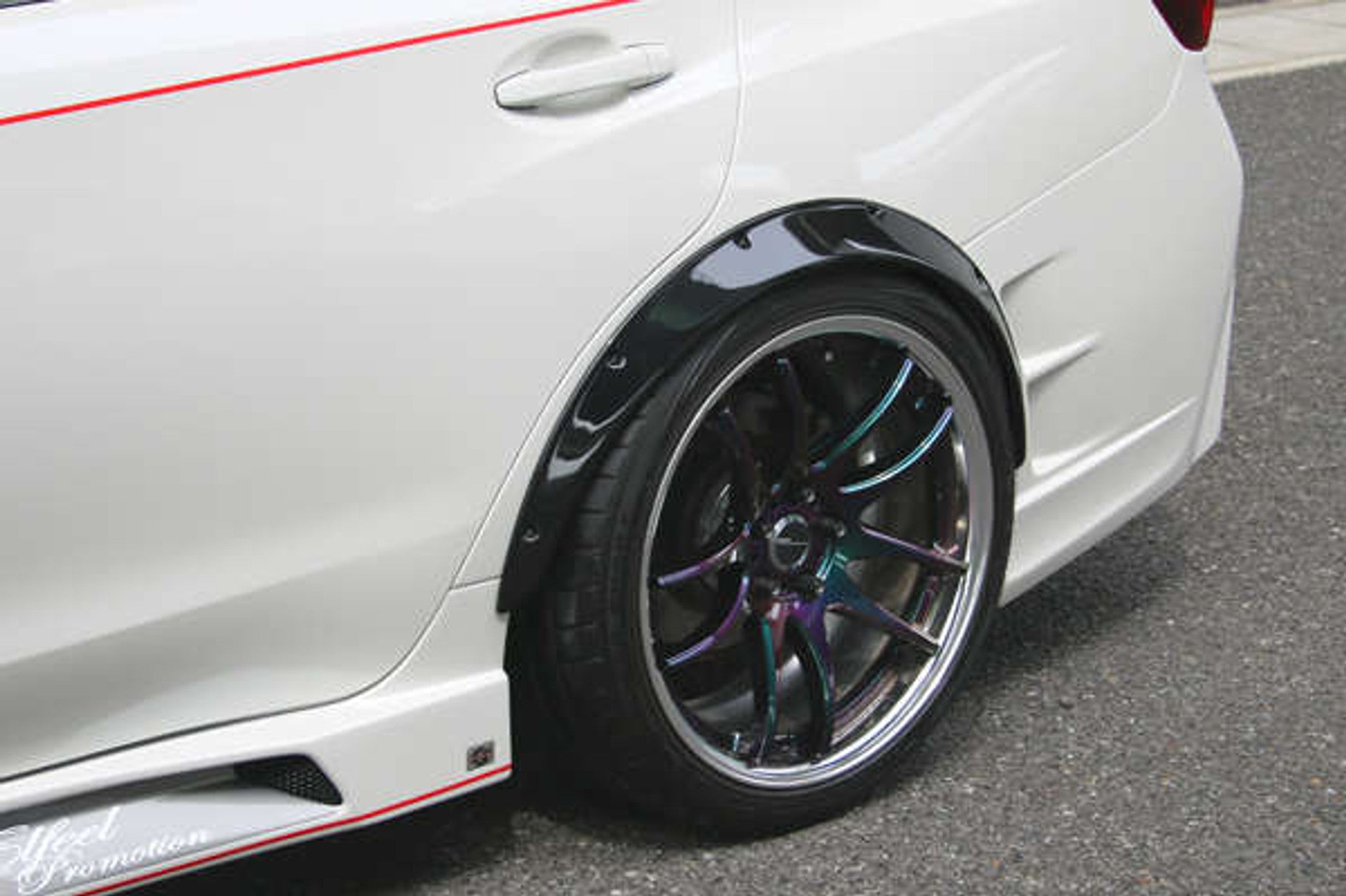 Charge Speed 2015-2021 Subaru WRX/ STi VA S4 Sedan "Normal Body" 50mm Each Side Carbon Bubble Over Fender Set