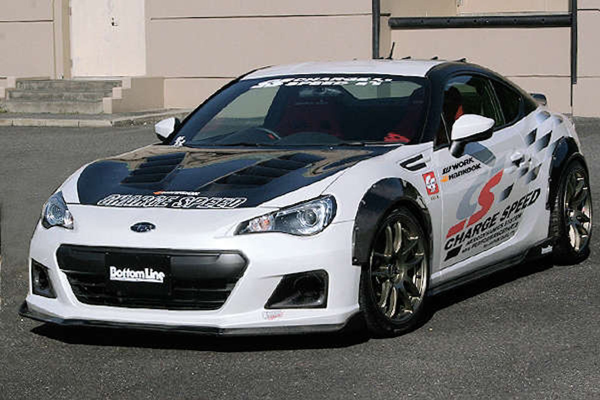 Charge Speed 2013-2016 Subaru BR-Z ZC-6 Zenki Model Bottom Lines Type 2 FRP Complete Kit