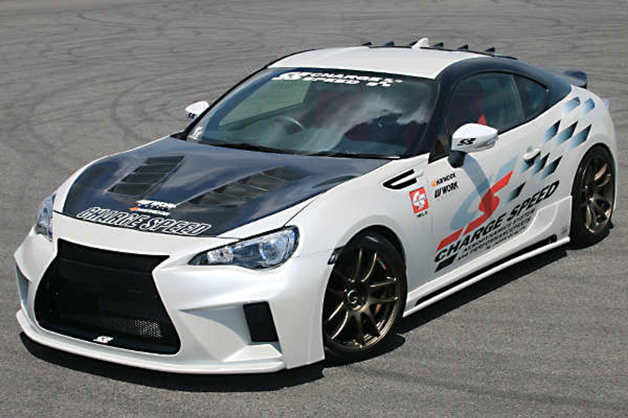 Charge Speed 2013-2016 Subaru Scion FR-S FT-86 Type 2 Front Bumper with turn signal on front bumper