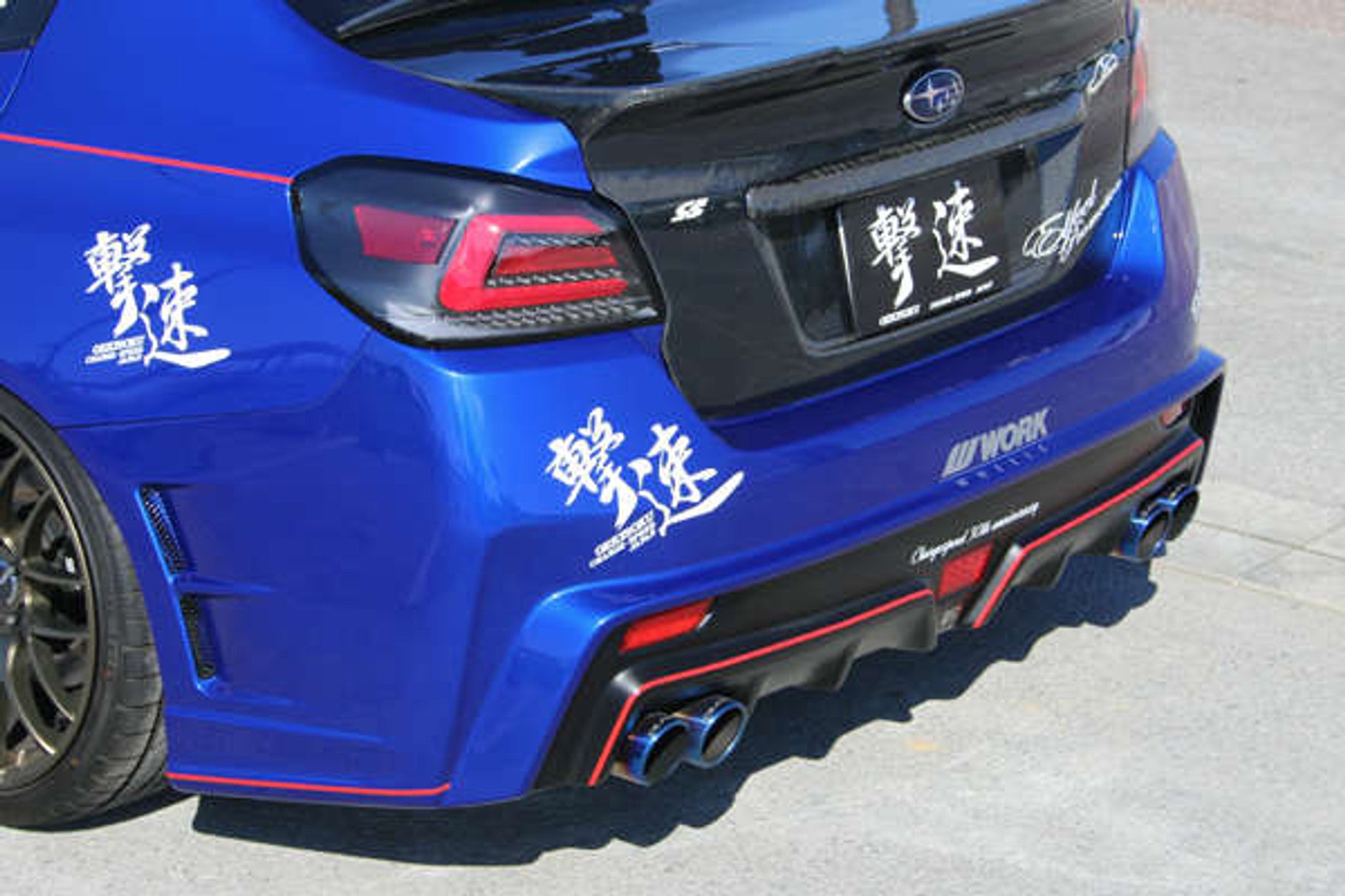 Charge Speed 2015-2021 Subaru WRX/ STi  VA S4 Type-1 Rear Bumper