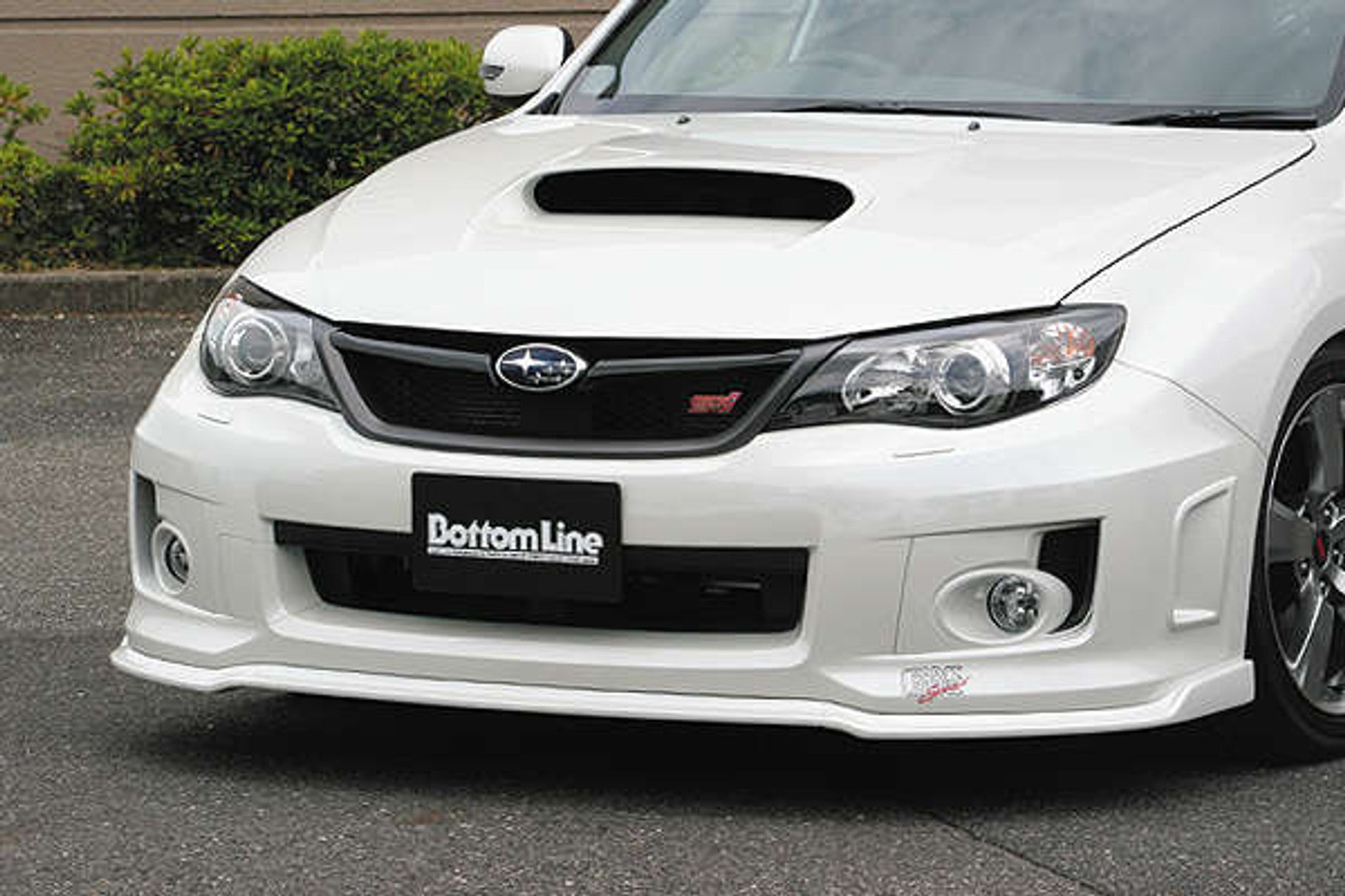 Charge Speed 2011-2014 Subaru WRX STi GR-B/ GV-B Hatchback/ Sedan Bottom Line Type 2 FRP Front Lip for STi