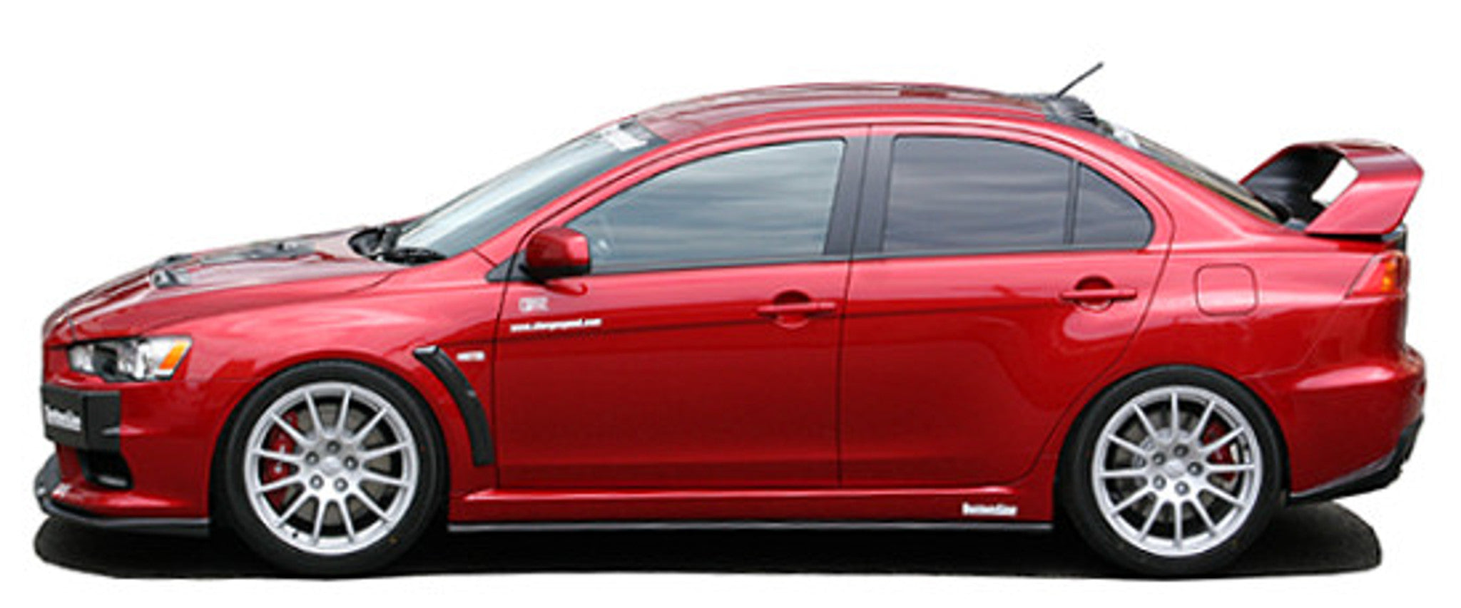Charge Speed 2008-2010 Mitsubishi Lancer Evo X Bottom Line Carbon Full Lip Kit