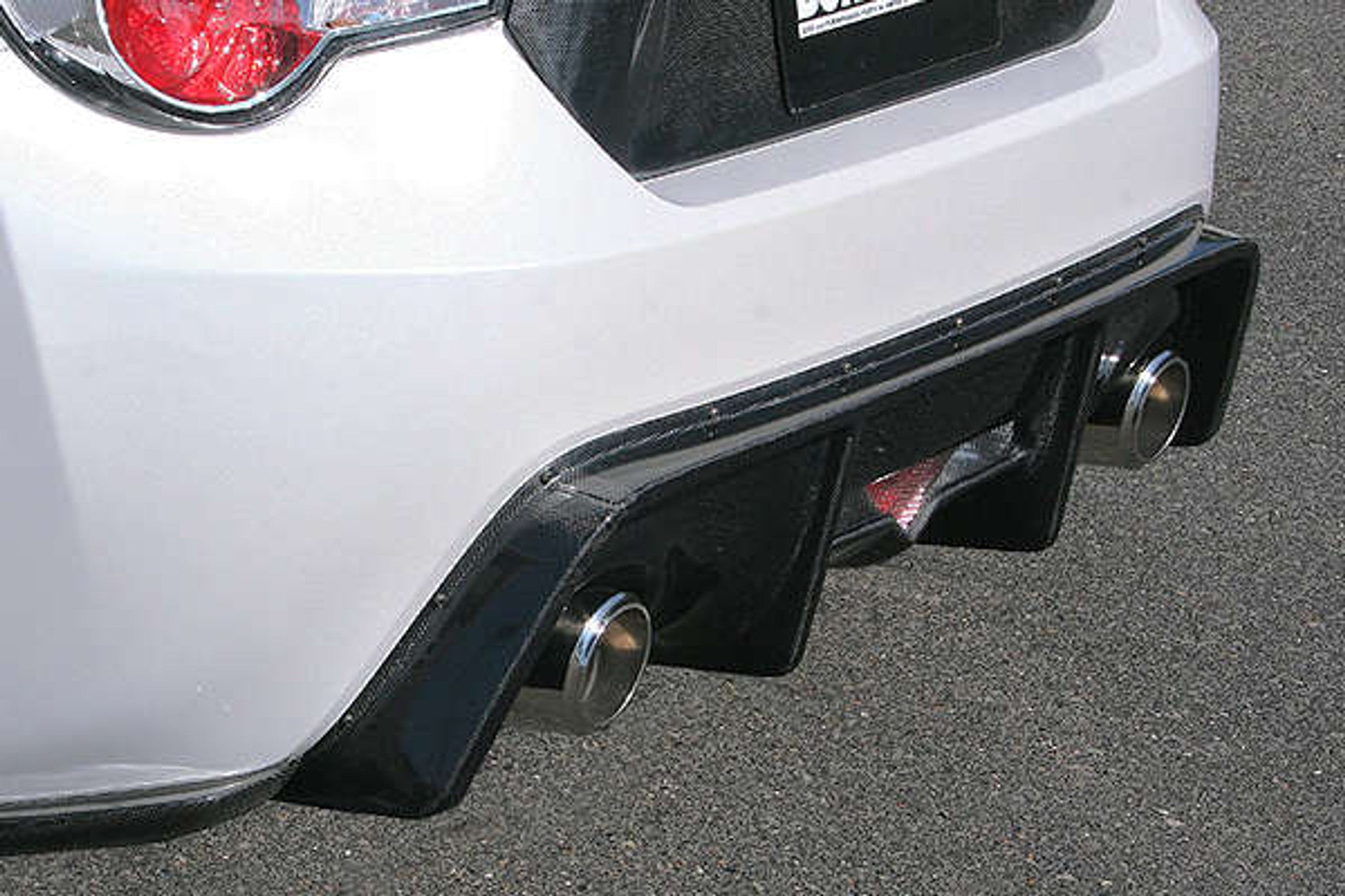 Charge Speed 2013-2020 Subaru BRZ/ Scion FRS/ Toyota 86 All Models Carbon Diffuser Cowl for OEM Rear Bumper