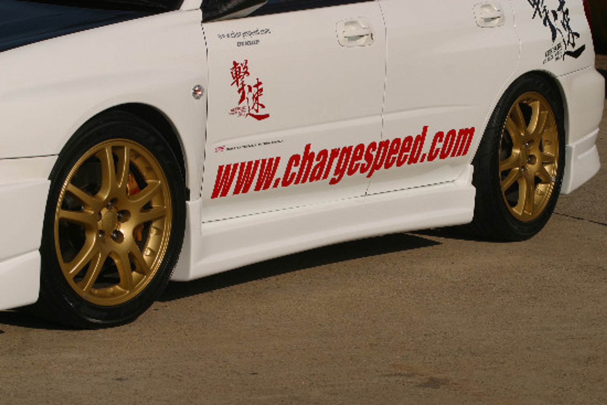 Charge Speed 2006-2007 Subaru Impreza GD-F HawkEye Type-1A Full Bumper Kit With Type-1 Side Skirts.