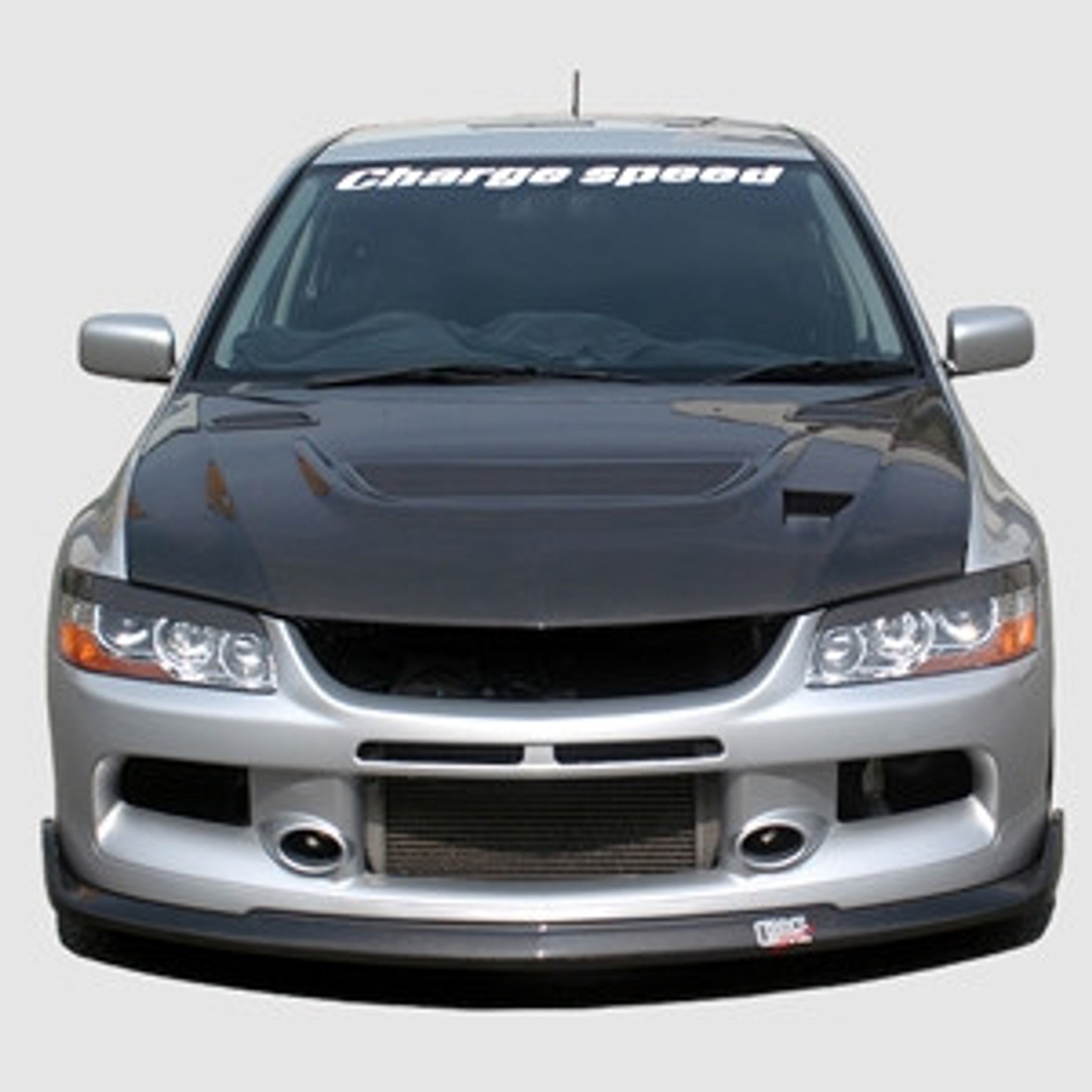 Charge Speed 2006-2007 Mitsubishi Lancer Evo IX Sedan Bottom Line Full Lip Kit
