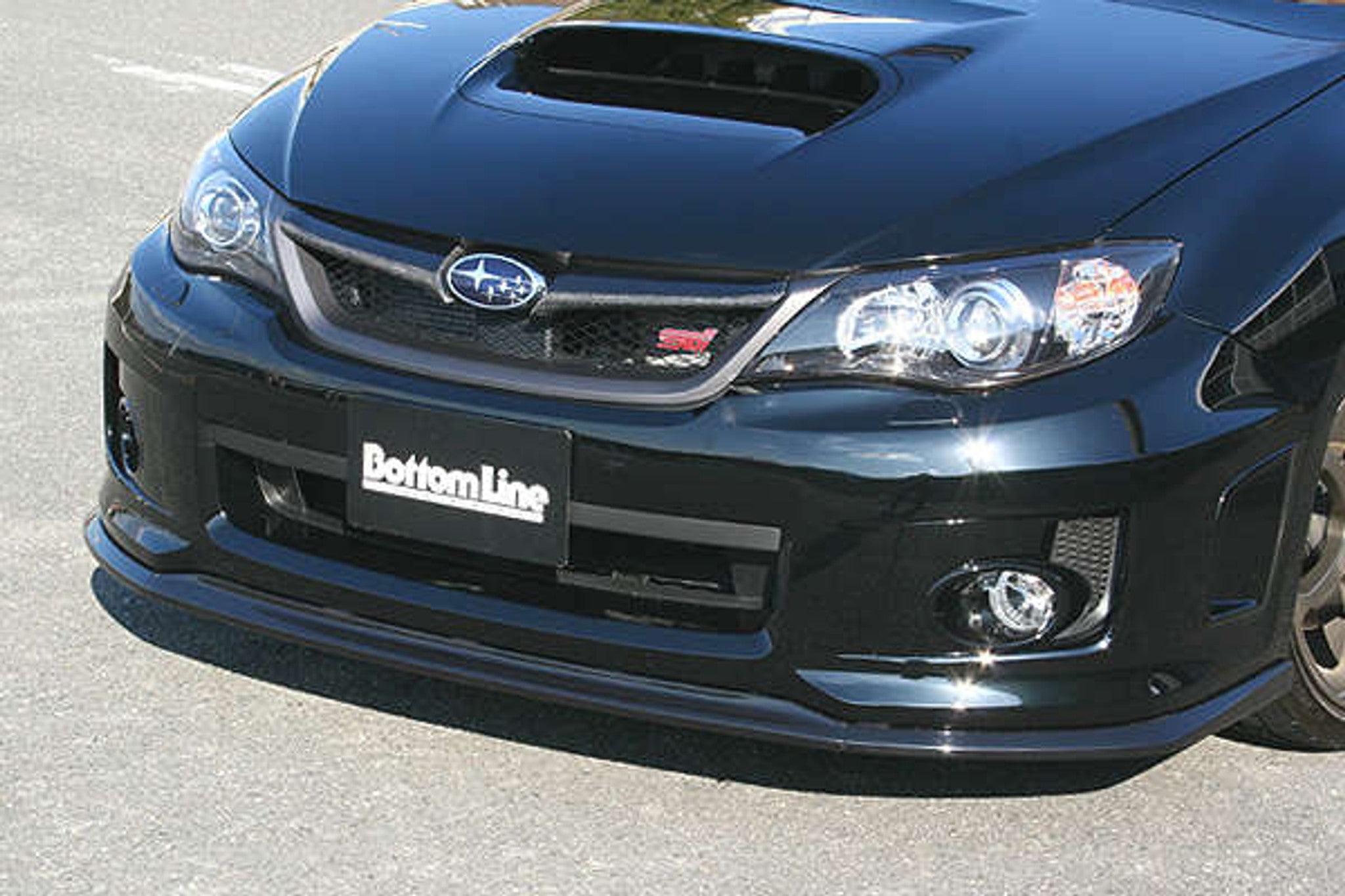Charge Speed 2011-2014 Subaru WRX STi GR-B/ GV-B Hatchback/ Sedan Bottom Line Type 1 FRP Front Lip for STi