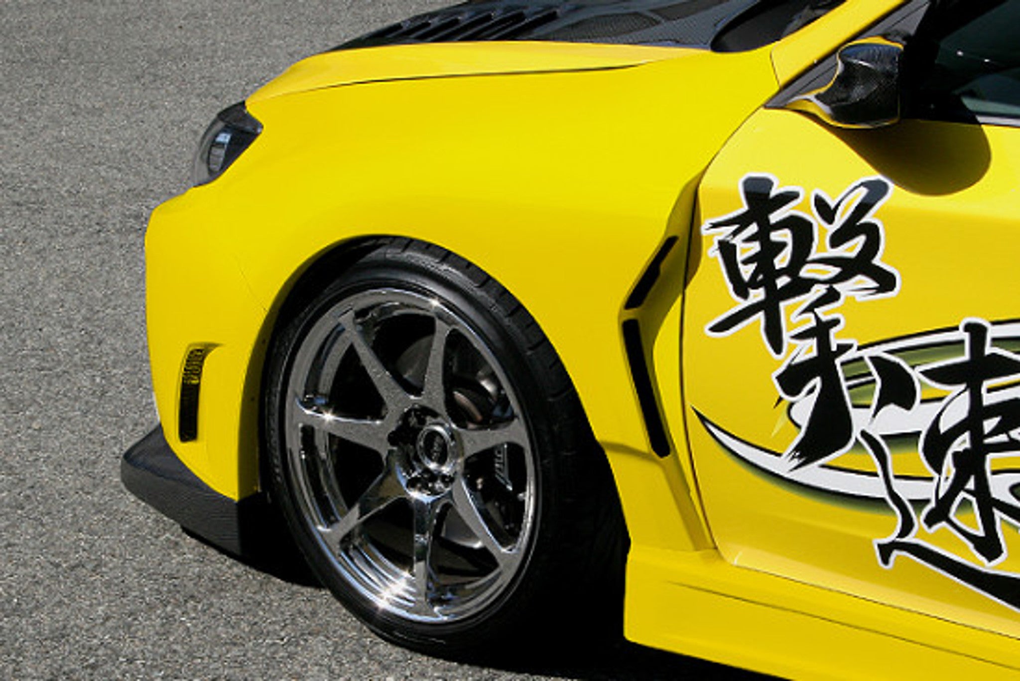 Charge Speed 2008-2014 Subaru WRX STi All GR-B Hatchback/ GV Sedan GT Style Front Fenders 20mm Wide