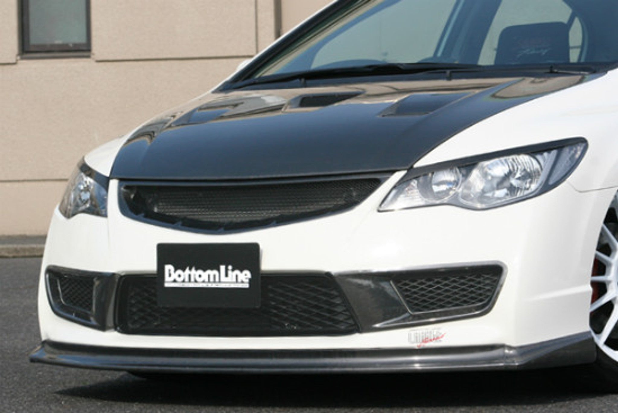 Charge Speed 2006-2010 Honda Civic FD2 Sedan JDM Front End/ 2006-2010 Acura CSX Bottom Line Carbon Full Kit