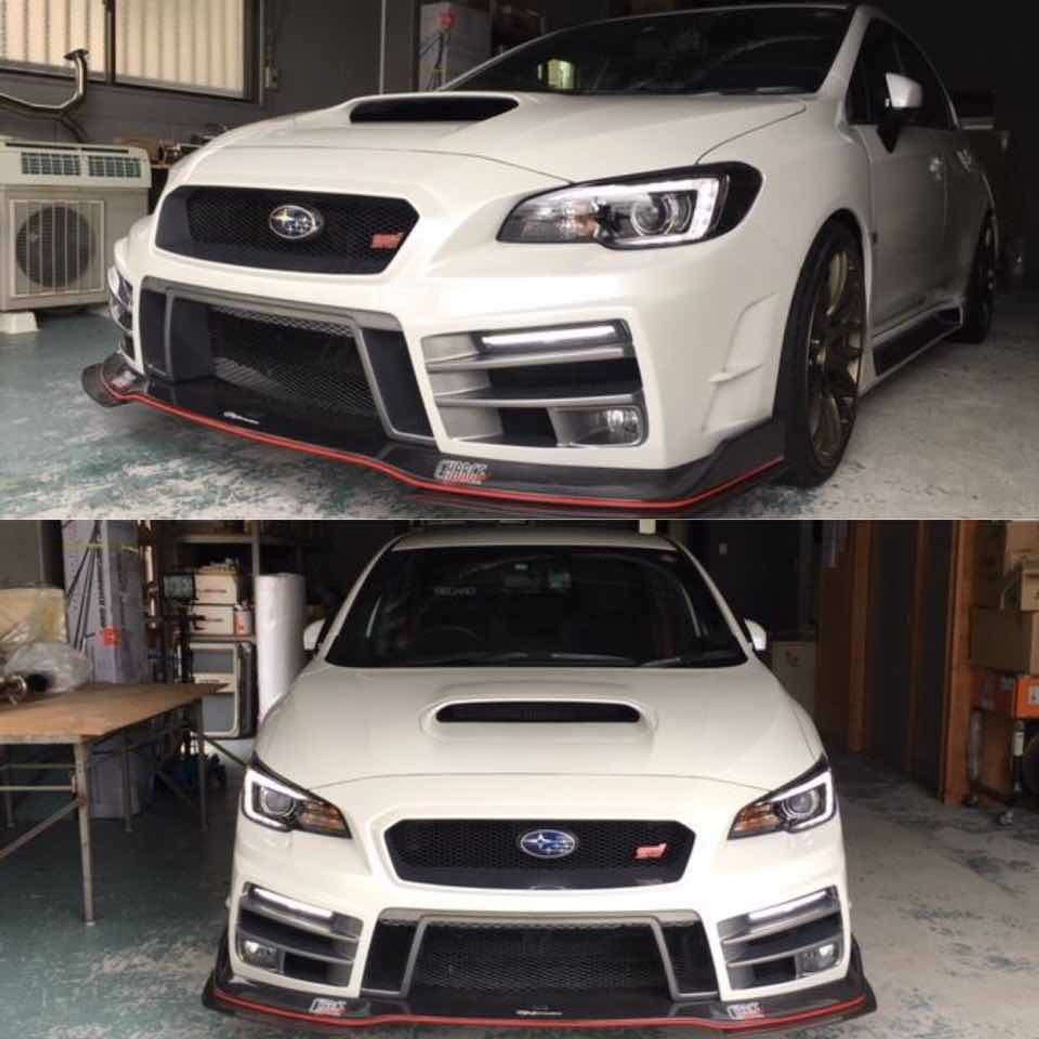 Charge Speed 2015-2021 Subaru WRX/ STi VA Type-3B Front Bumper with FRP FRONT LIP