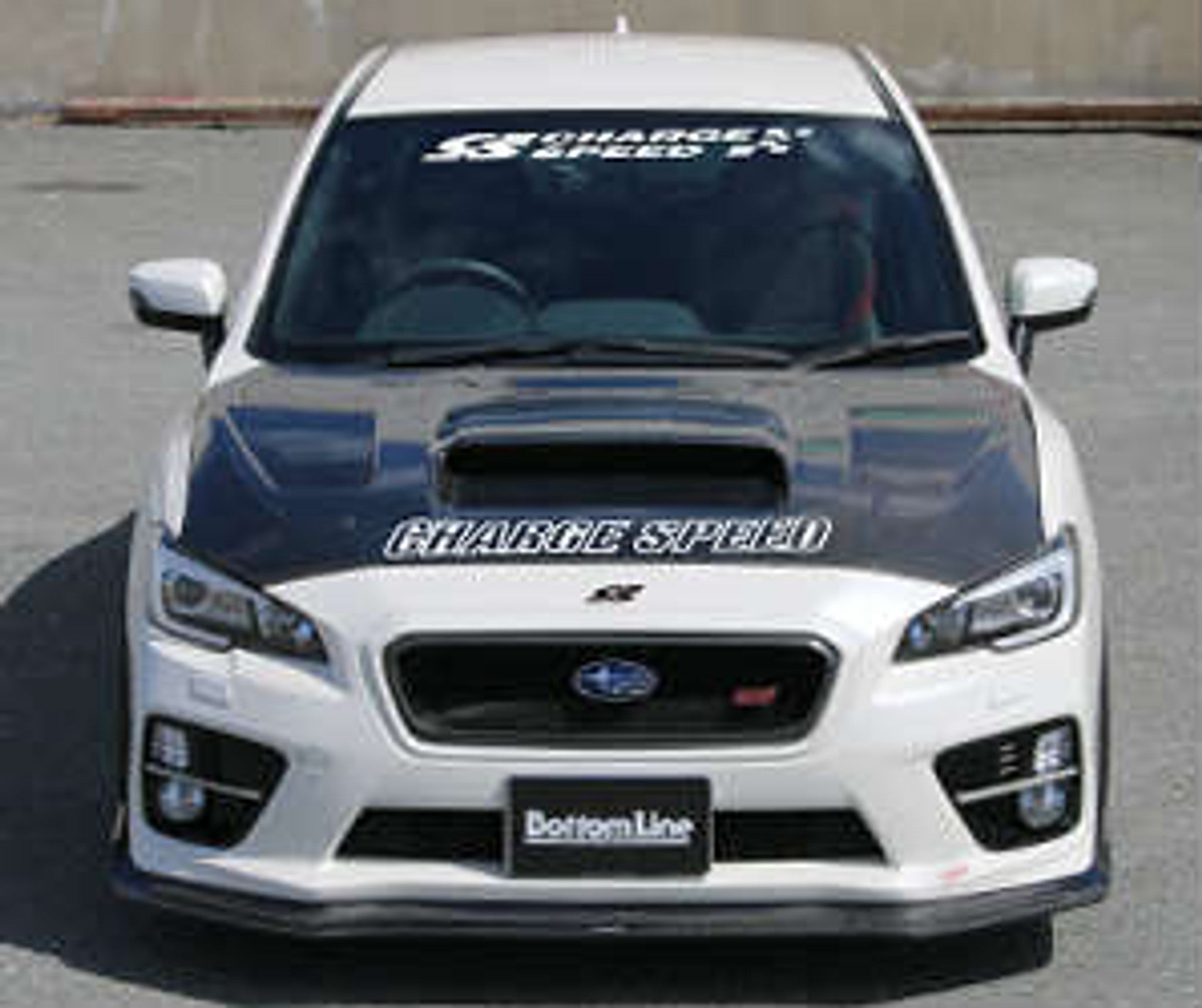Charge Speed 2015-2017 Subaru WRX STi 4 Doors Sedan VA-B-C BottomLine Type 2 FRP Full Lip Kit for STi